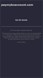 Mobile Screenshot of paymybcaccount.com